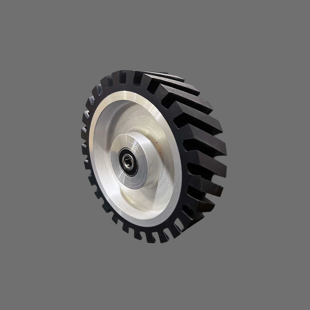 8" Serrated Contact Wheel