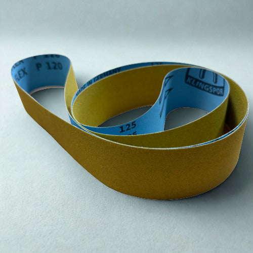 2 x 72 Klingspor Yellow LS312 "J" Flex Belts